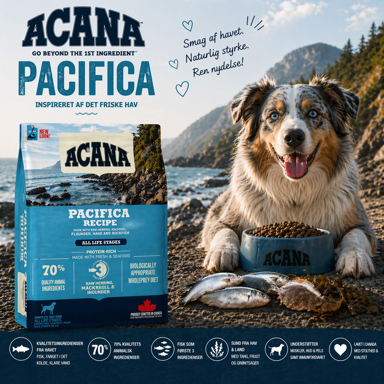 ACANA Pacifica - Inspireret af det friske hav
